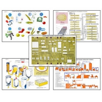 Плакаты ПРОФТЕХ "Сырье и материалы хлебопекарного производства" (20 пл, винил, 70х100) - «globural.ru» - Оренбург