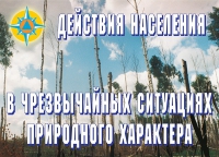 Комплект плакатов "Действия населения в ЧС природного характера" - «globural.ru» - Оренбург