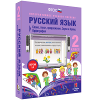 Русский язык 2 класс. Слово, текст, предложение. Звуки и буквы. Орфография - «globural.ru» - Оренбург