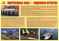 Плакат "Вооруженные Силы – защитники Отечества" - «globural.ru» - Оренбург