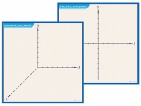 Фрагмент (демонстрационный) маркерный (двухсторонний) "Координатная плоскость" - «globural.ru» - Оренбург