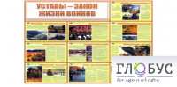 Стенд "Уставы закон жизни воинов" - «globural.ru» - Оренбург