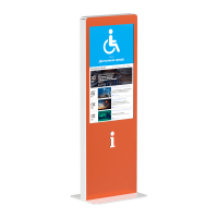 Cенсорный киоск Helper Mini 32" (с индукционной петлей и Kiosk Info) - «globural.ru» - Оренбург