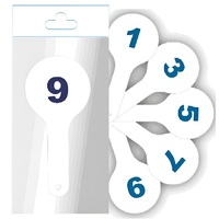 Касса-веер цифр от 0 до 9 - «globural.ru» - Оренбург