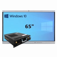 Интерактивная панель 65" (встроенный ПК Win10, Intel i5) - «globural.ru» - Оренбург