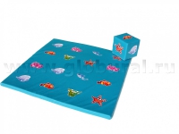 Игровой детский мат «Море» с кубиком (ВИК) - «globural.ru» - Оренбург