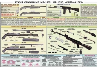 Плакат "Ружья служебные МР-133С, МР-153С, Сайга-410КВ" - «globural.ru» - Оренбург