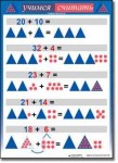 Математика. «Учимся считать». Комплект таблиц по математике для начальной школы. Учебно наглядные пособия. - «globural.ru» - Оренбург