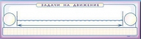 Панно (демонстрационное) магнитно-маркерное "Задачи на движение" + комплект тематических магнитов - «globural.ru» - Оренбург
