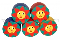 Пуфик «Солнышко» d=60*30см (ВИК) - «globural.ru» - Оренбург