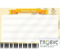 Стенд "Нотный стан" - «globural.ru» - Оренбург