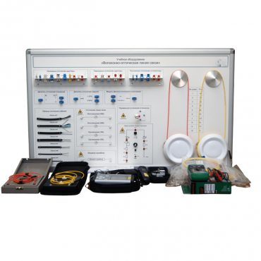 Набор для изучения связи по оптическим каналам «Волоконно-оптическая линия связи» - «globural.ru» - Оренбург