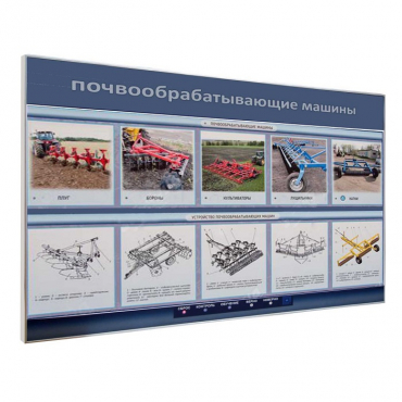 Электрифицированный светодинамический стенд «Почвообрабатывающие машины» - «globural.ru» - Оренбург