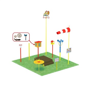 Метеорологическая площадка (комплект оптима без ограждения) - «globural.ru» - Оренбург